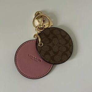 Coach Mirror Keychain